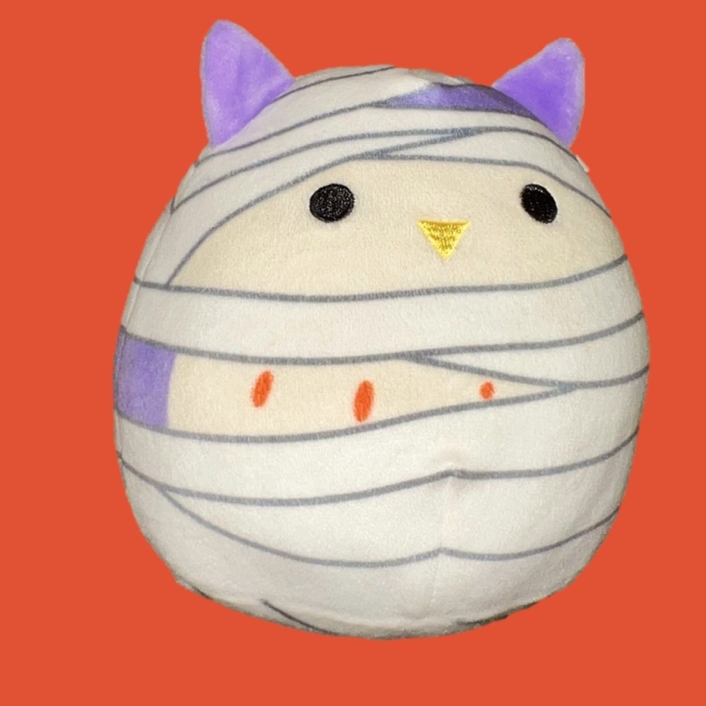 Holly the Mummy 5” Squishmallow just in time for Halloween fun better than candy